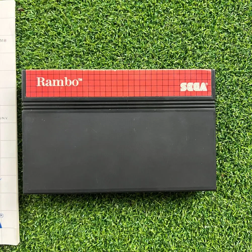 Rambo First Blood Part II Sega Master System CIB TESTED